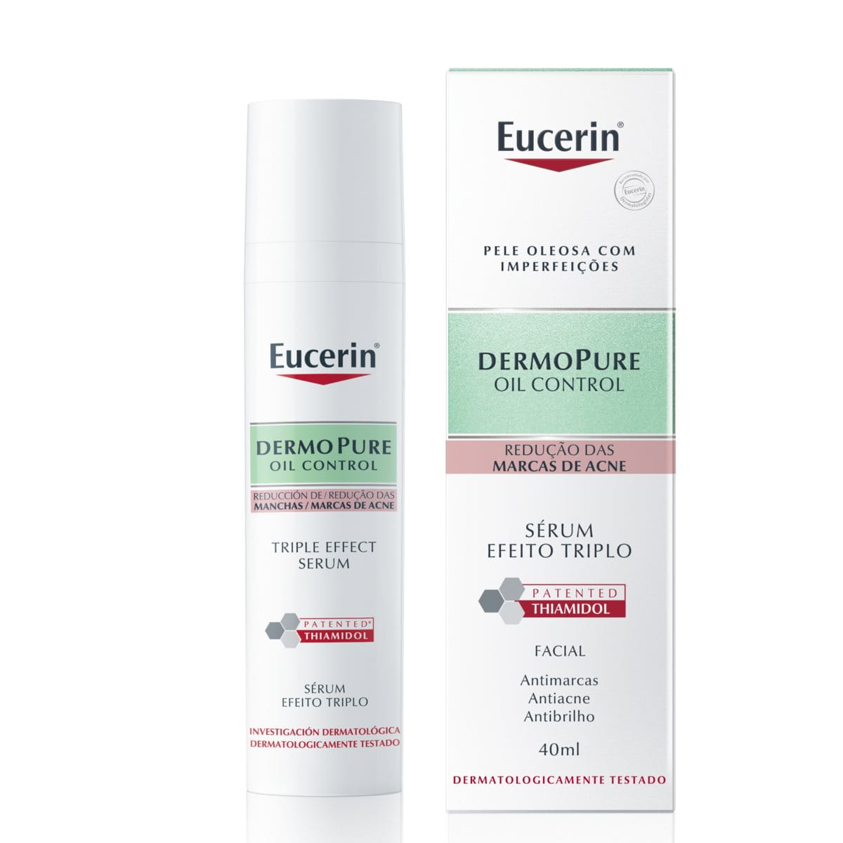 Eucerin Dermo Pure Sérum Facial Efeito Triplo Anti-Acne 40ml